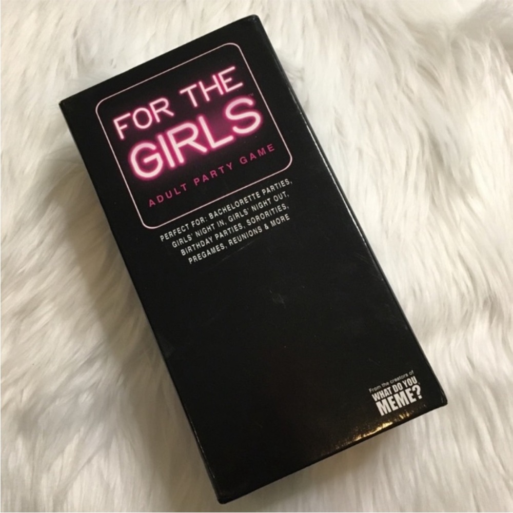 For The Girls Adult Party Game Bachelorette Party GNO